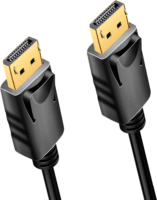 Logilink CD0101 DisplayPort - DisplayPort 1.2 Kábel 2m - Fekete