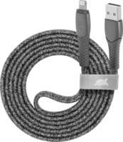 RivaCase Rivapower PS6108 GR12 USB-A apa - Lightning apa iPhone töltőkábel - Szürke (1.2m)
