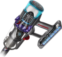 Dyson Gen5 Detect Absolute Porzsák nélküli álló porszívó - Lila/Szürke