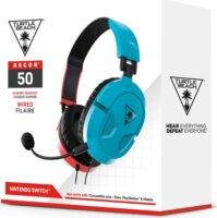 Turtle Beach RECON 50 Vezetékes Gaming Headset - Kék/Piros