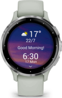 Garmin Venu 3S (41 mm) Okosóra - Ezüst/Zöld