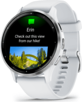 Garmin Venu 3 (45 mm) Okosóra - Ezüst/Fehér