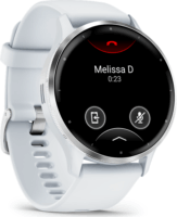 Garmin Venu 3 (45 mm) Okosóra - Ezüst/Fehér
