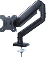 ART UM-115 13"-27" Monitor asztali tartó - Fekete (1 kijelző)