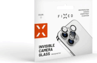 Fixed Apple iPhone 15 Pro / iPhone 15 Pro Max kamera védő üveg - Ezüst