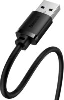 Baseus AirJoy Series USB-A apa - USB-A anya 3.0 Hosszabbító kábel - Fekete (0.5m)