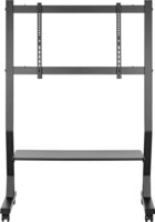 Art STO SD-22 TV/Monitor Görgős Padlóállvány - Fekete