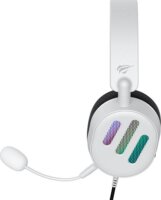Havit H2038U RGB Vezetékes Gaming Headset - Fehér