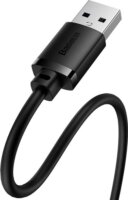 Baseus AirJoy Series USB-A apa - USB-A anya 2.0 Hosszabbító kábel - Fekete (0.5m)