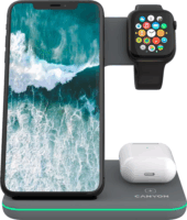 Canyon WS-303 3in1 Vezeték nélküli töltő - Szürke (15W)