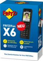 AVM FRITZ!Fon X6 DECT Telefon - Fekete