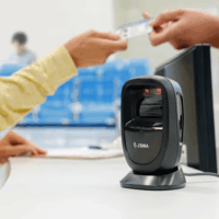 Zebra DS9308-SR4U2100AZE Asztali vonalkódolvasó - Fekete