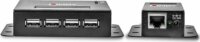 Lindy 42681 USB 2.0 Cat.6 portbővítő