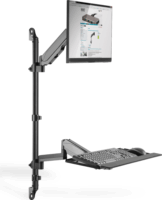 Digitus DA-90372 17"-32" LCD TV/Monitor asztali tartó - Fekete (1 kijelző)