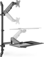 Digitus DA-90372 17"-32" LCD TV/Monitor asztali tartó - Fekete (1 kijelző)