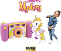 Easypix KiddyPix Mystery Gyerek Digitális fényképezőgép - Rózsaszín/Sárga