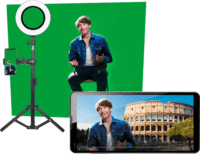 Easypix MyStudio Fotós háttér - Zöld