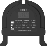 Ansmann Digitális Akku- és Elemteszter