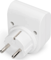 Digitus DN-95400 230V Túlfeszültség védő 1 aljzatos - Fehér