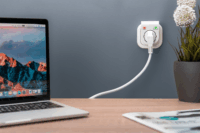 Digitus DN-95400 230V Túlfeszültség védő 1 aljzatos - Fehér