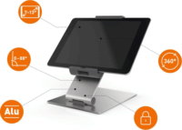 Durable 893023 7"-13" Asztali tablet tartó - Ezüst