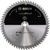 Bosch Standard Fa Körfűrészlap Ø 190mm 60 fog