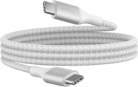Belkin Boost Charge USB-C apa - USB-C apa 2.0 Adat és töltő kábel - Fehér (1m)