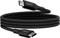 Belkin Boost Charge USB-C apa - USB-C apa 2.0 Adat és töltő kábel - Fekete (1m)