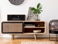 JVC RD-E761 All-in-One Mikro HiFi Rendszer - Fa