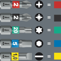 Wera Kraftform Kompakt 27 Csavarhúzó + Bit készlet (7 db / csomag)