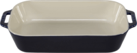 Staub Ceramique Négyszögletes Sütőedény - Sötétkék