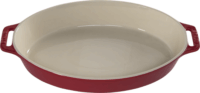 Staub Ceramique 37cm Ovális Sütőedény - Piros