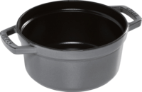 Staub La Cocotte 20cm Sütőedény kerek - Szürke