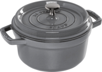 Staub La Cocotte 20cm Sütőedény kerek - Szürke