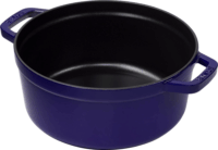 Staub La Cocotte 24cm Sütőedény kerek - Sötétkék