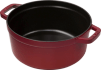 Staub La Cocotte 24cm Sütőedény kerek - Piros