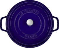 Staub La Cocotte 26cm Sütőedény kerek - Sötétkék