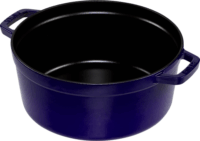 Staub La Cocotte 26cm Sütőedény kerek - Sötétkék