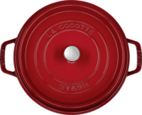 Staub La Cocotte 26cm Sütőedény kerek - Piros