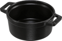 Staub Mini Cocotte 10cm Sütőedény kerek - Fekete