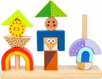 Tooky Toy Fa Montessori építőjáték - Kirándulás nappal és éjjel
