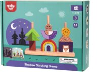 Tooky Toy Fa Montessori építőjáték - Kirándulás nappal és éjjel