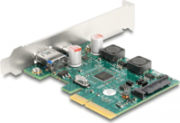 Delock 90107 USB-A / USB-C PCIe portbővítő