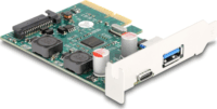 Delock 90107 USB-A / USB-C PCIe portbővítő