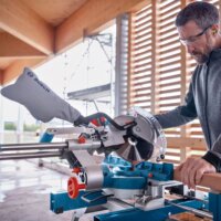 Bosch BITURBO GCM 18V-254 D Professional Solo Akkumulátoros gérvágófűrész (Akkumulátor és töltő nélkül)