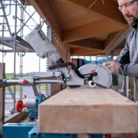 Bosch BITURBO GCM 18V-254 D Professional Solo Akkumulátoros gérvágófűrész (Akkumulátor és töltő nélkül)