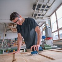 Bosch 06019L0001 GSS 12V-13 Professional Solo Akkumulátoros rezgőcsiszoló (akku és töltő nélkül)