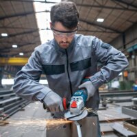 Bosch X-LOCK BITURBO GWX 18V-15 PSC Professional Solo Akkumulátoros sarokcsiszoló (Akku és töltő nélkül)