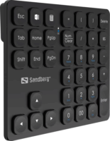 Sandberg 630-09 Wireless Numerikus Billentyűzet - Fekete