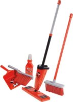 Casdon: Henry takarító kocsi piros (6 darabos)